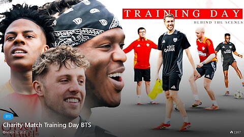 SIDEMEN - Charity Match Training Day BTS - SIDE+