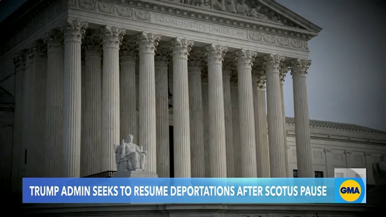 Trump administration asks Supreme Court to roll back order halting deportations