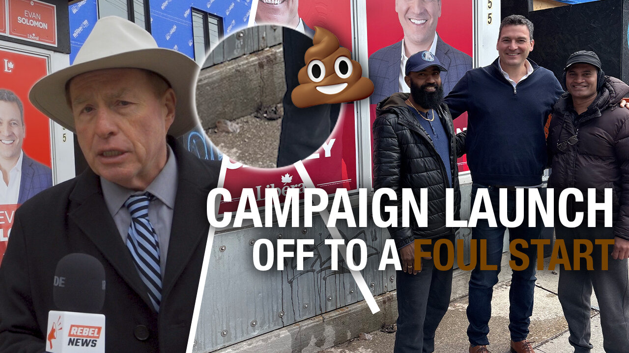Toronto Liberal candidate's campaign launch gets off to rocky start after 'gross' photo