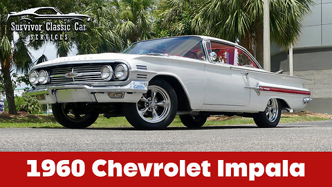 3 year old frame off restored 60 Impala! 350CI V8 with 4 speed manual trans & PS. For Sale!