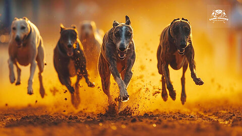 Dog Race - Irish Greyhound