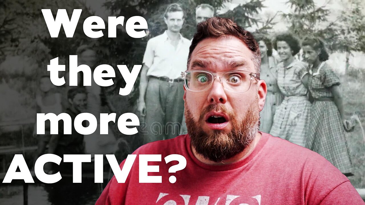 Why were people NORMAL WEIGHT back in the mid 1900s