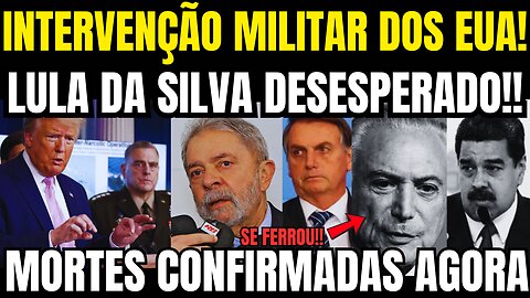 urgente!! TRUMP ACABA DE ANUNCIAR!! M0RTES CONFIRMAS AGORA!! LULA DESESPERADO!