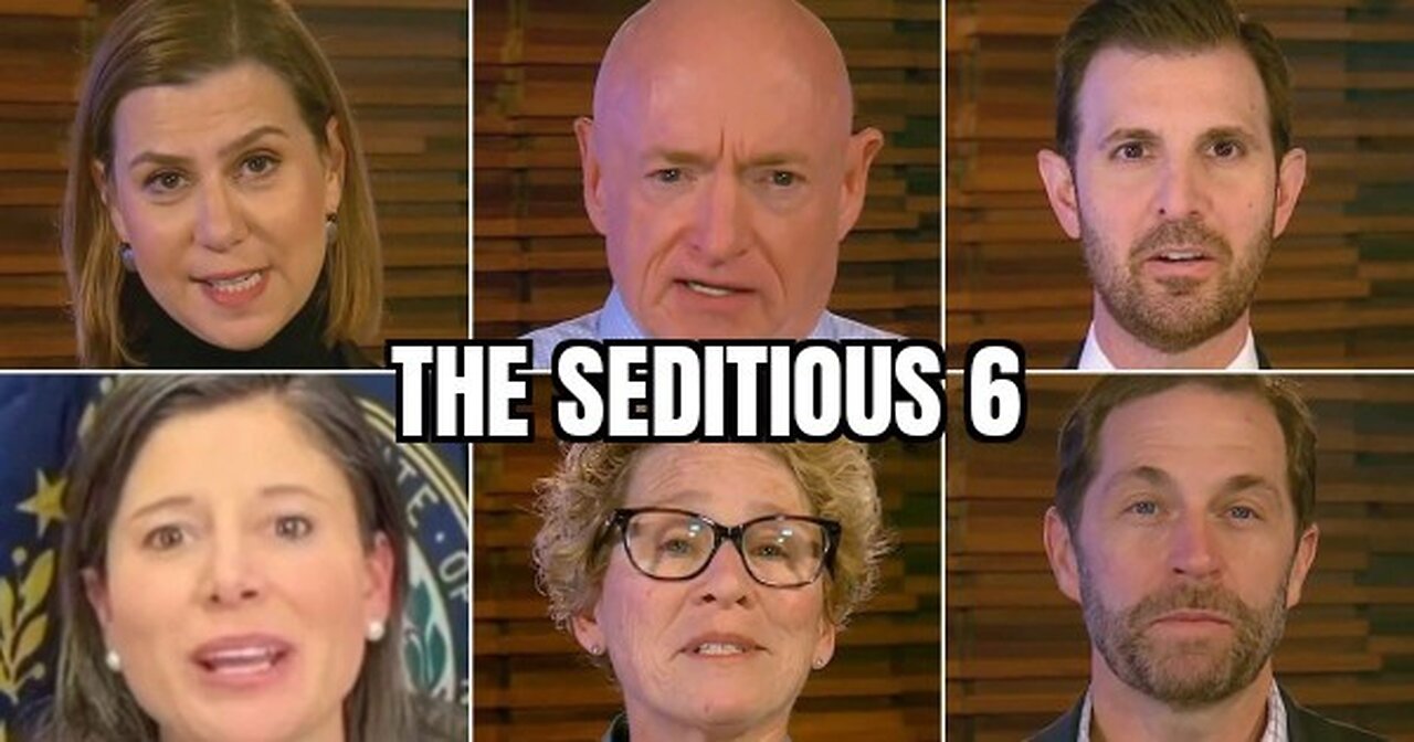 The Seditious 6 Are Doubling Down on Their Traitorous Rhetoric!