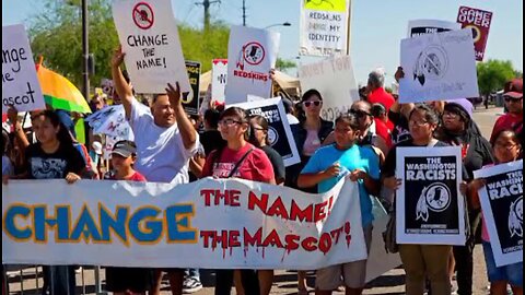 Native Americans rail against Trump's call to change Commanders' name back.