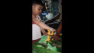 Naay new toys si Grey