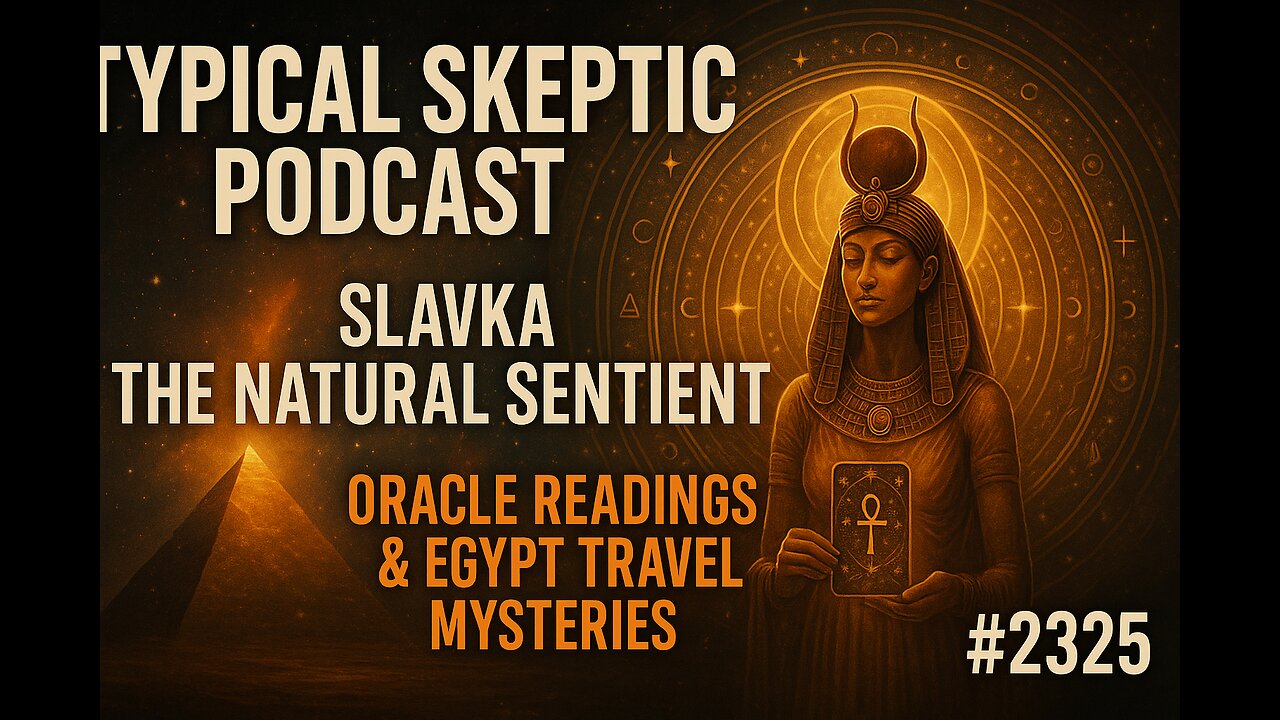 Slavka “The Natural Sentient” – Oracle Readings & Egypt Travel Mysteries - TSP # 2325
