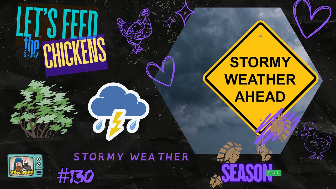 Stormy Weather | Let's Feed the Chickens | E130