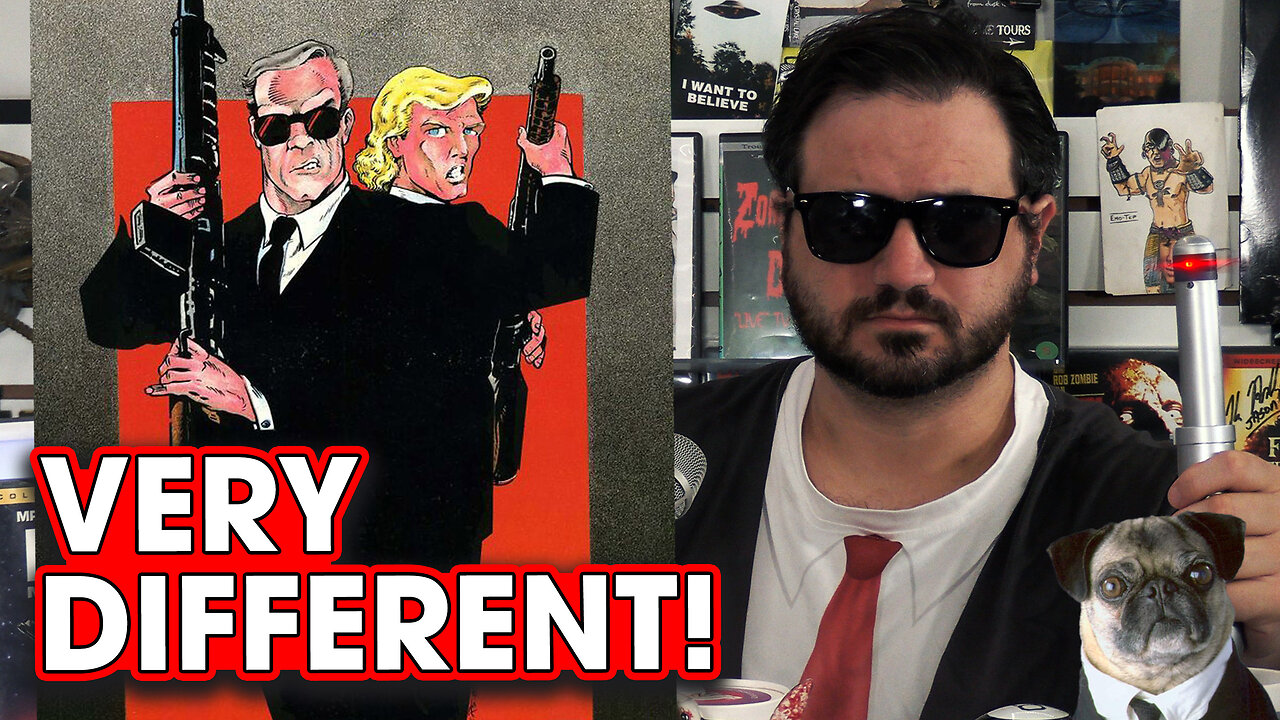 The Men in Black Comics Are Very Different from the Films!
