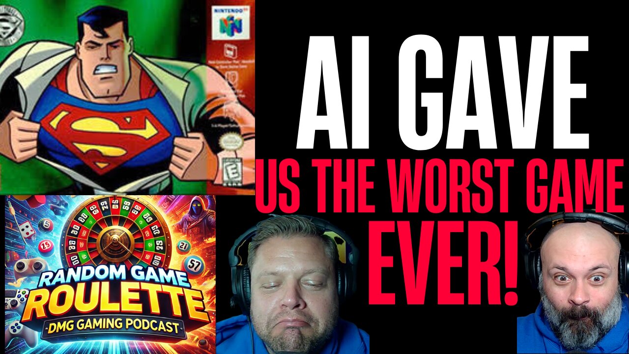 AI Gave Us the WORST Game Ever – Superman 64 (1999 N64) | Random Game Roulette