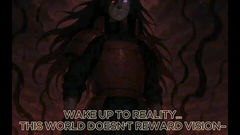 Madara uchia wake up to reality