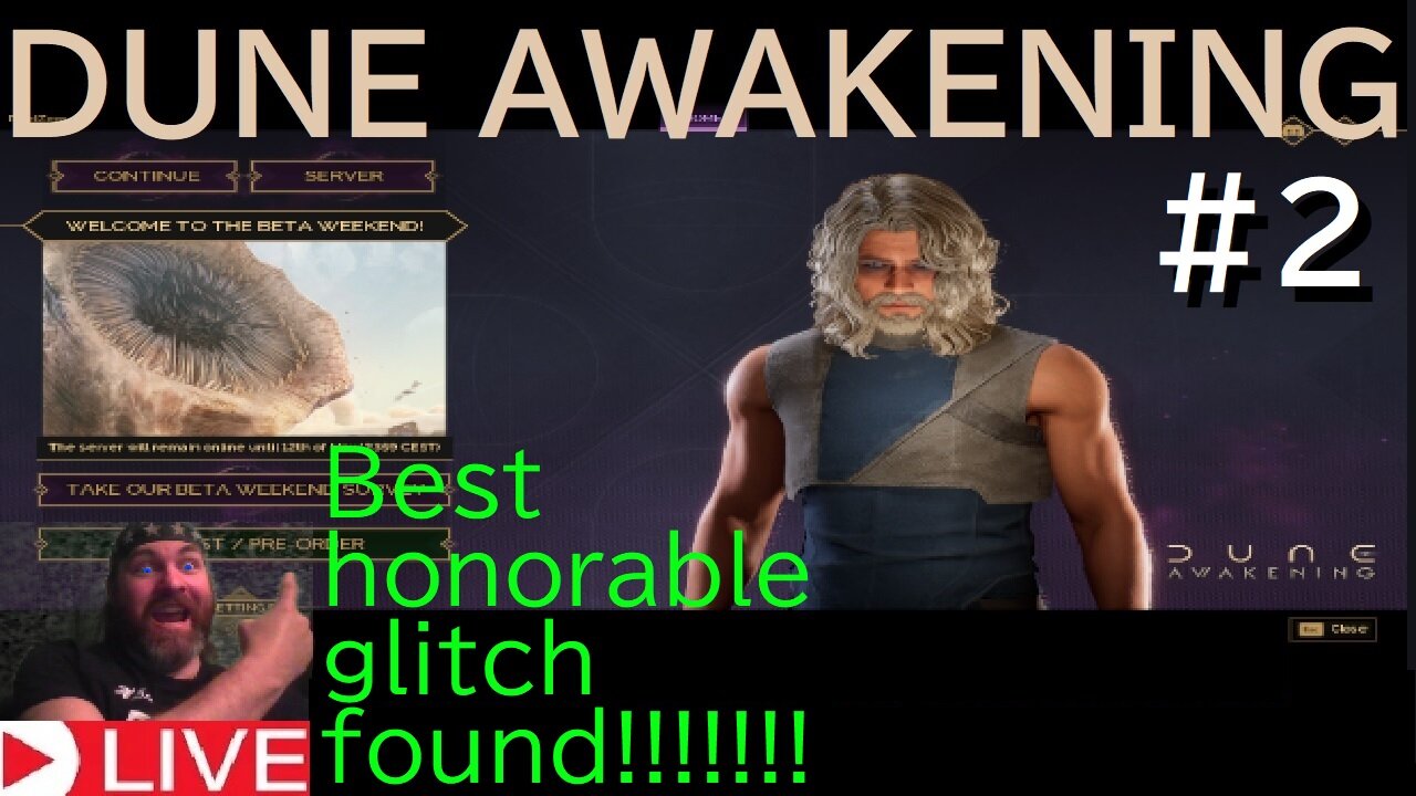 Dune Awakening (livestream) tips - Conan Exiles PVP player plays live