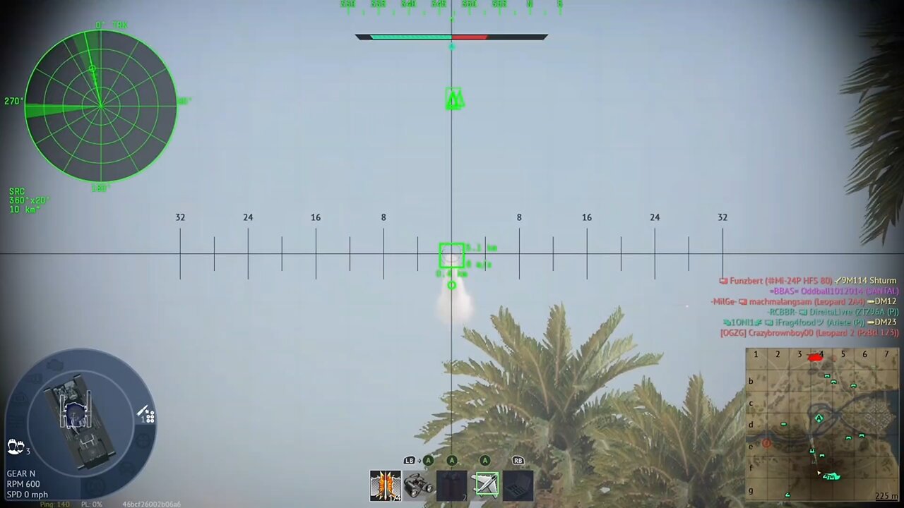 War thunder short French SPAA kill montage.