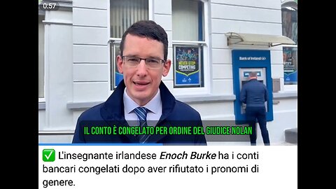 Conti bloccati per aver rifiutato l'uso dei pronomi di genere