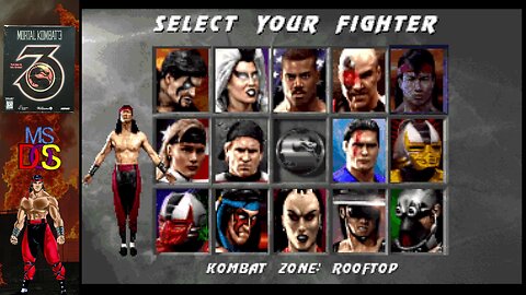 Mortal Kombat 3 (MS-DOS) - Liu Kang gameplay