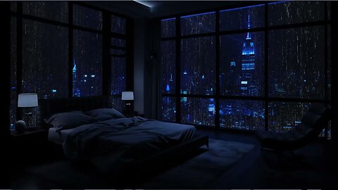 Rain for Sleeping & Relaxation 💤🌧 | Fall Asleep to Night Rain Sounds