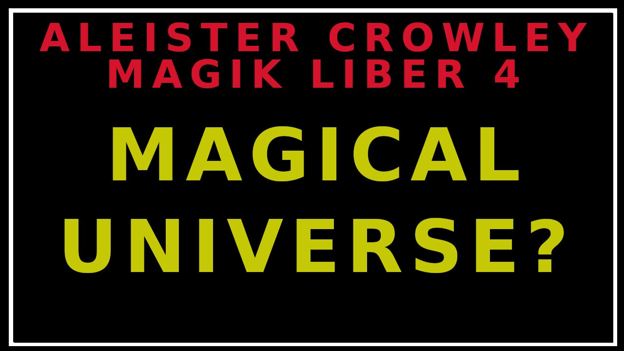 Unveiling Aleister Crowley’s Liber IV Part 3: Magical Universe Theory Debunked | Pitt’s Take 🌌✨