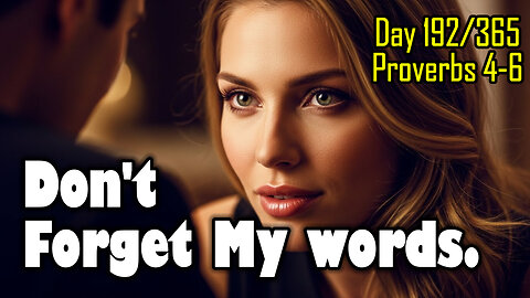 Day 192/365 - The Borrower, The Narrow Path & The Deadly Seductress #proverbs #bible