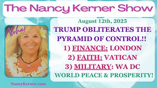 Trump Obliterates: Pyramid of Control! Finance:London! Faith:Vatican! Military:DC! World Peace!