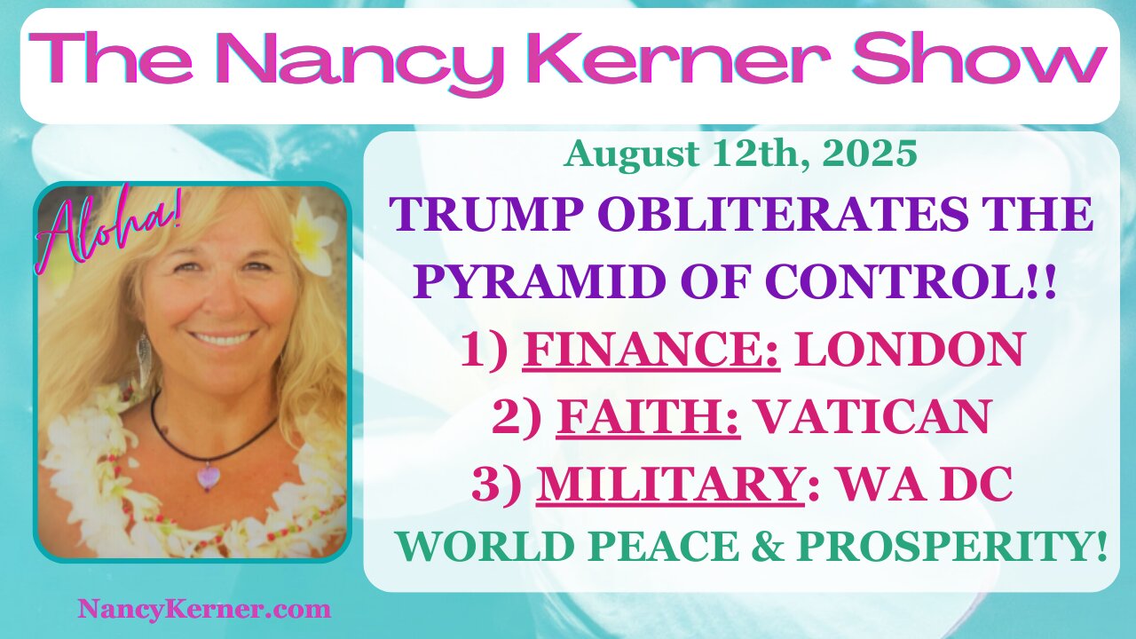 Trump Obliterates: Pyramid of Control! Finance:London! Faith:Vatican! Military:DC! World Peace!