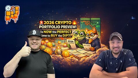 🚨2026 CRYPTO PORTFOLIO PREVIEW!🔥 Is NOW the PERFECT Time to BUY the DIP?!🤯📉🚀
