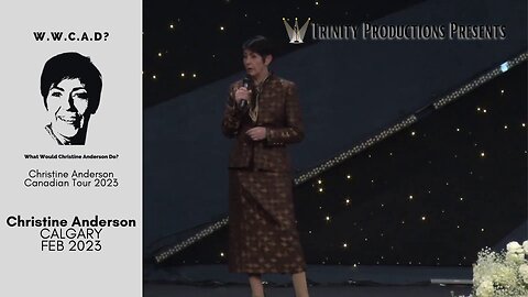Christine Anderson Tour 2023 - Keynote Speaker