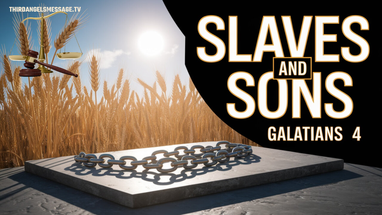 Galatians 4 - Slaves or Sons