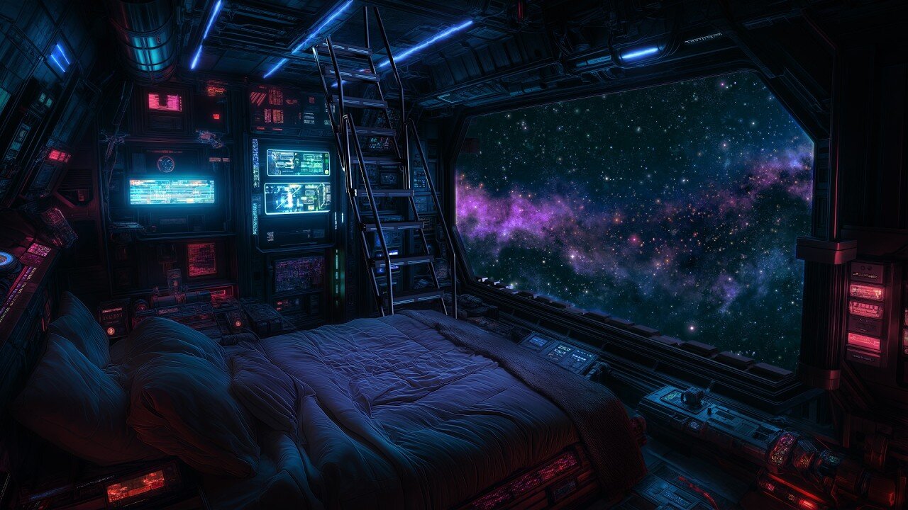 Interstellar Journey Into Deep Space | Ambient Music And Deep Space Sounds