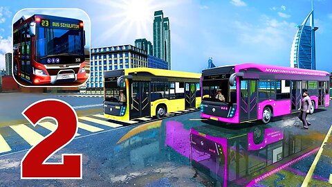 Bus Simulator: EVO - Gameplay Walkthrough Part 2 - Shanghai City (iOS, Android)