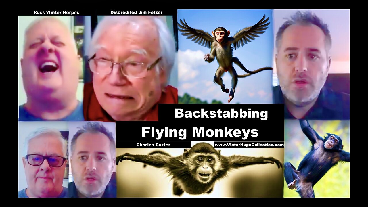 Herpes Russ Winter Calls Jim Fetzer Alcoholic Ally Charles Carter Flying Monkey For Calling Him Gay