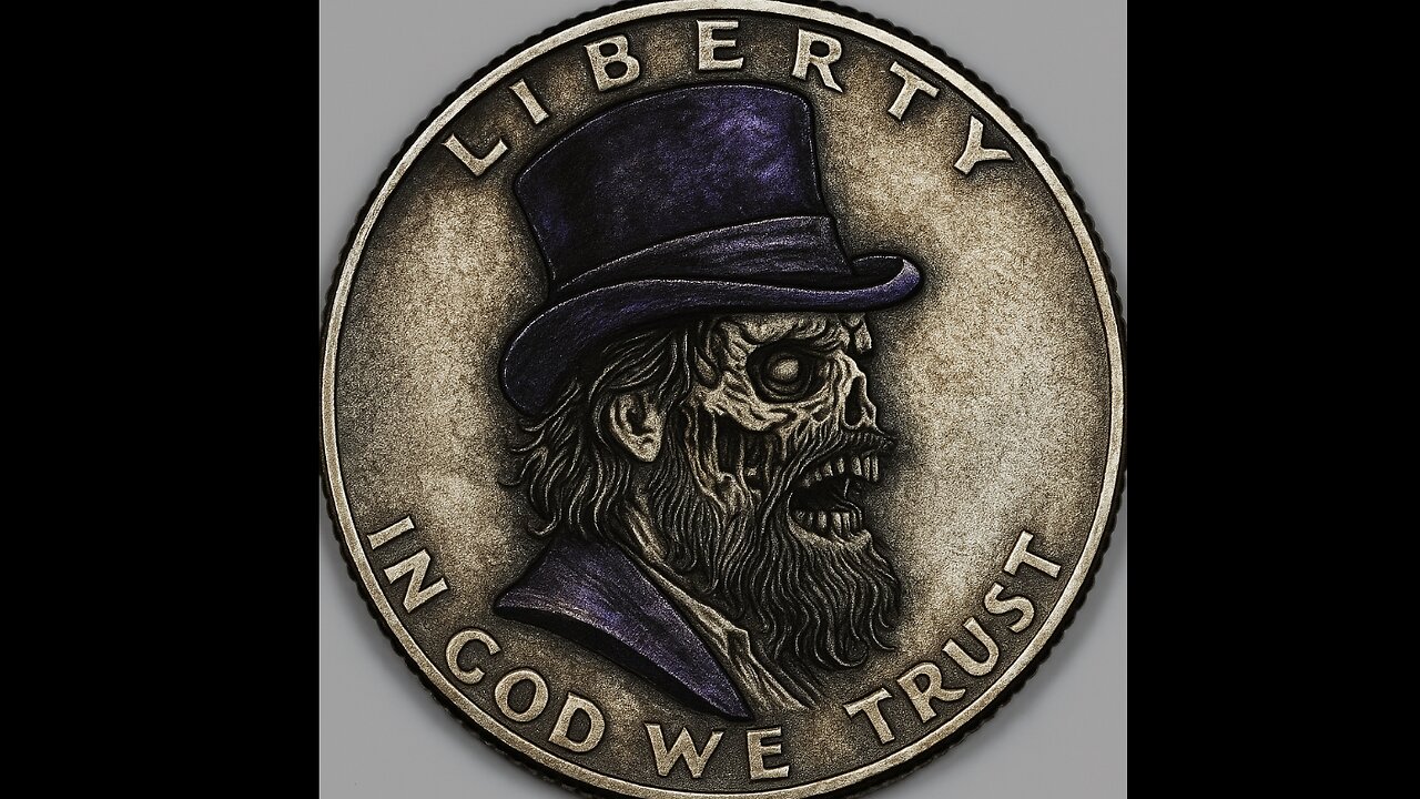Zombie Liberty: The Undead Coin Carving