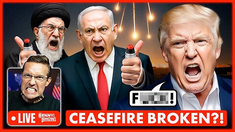 FURIOUS Trump Drops F-BOMB on Live-TV | Rages at Israel, Iran For Attacks After Peace Deal: 'F***'🤬