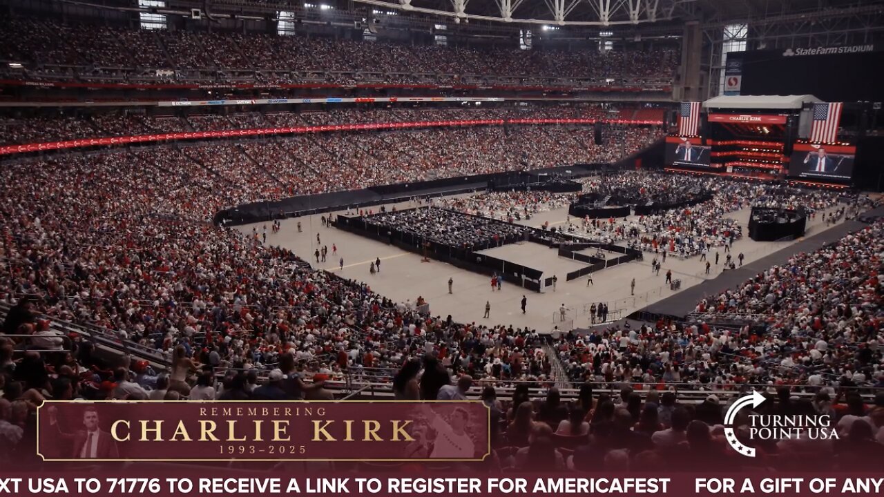 100,000 American Show up for Charlie