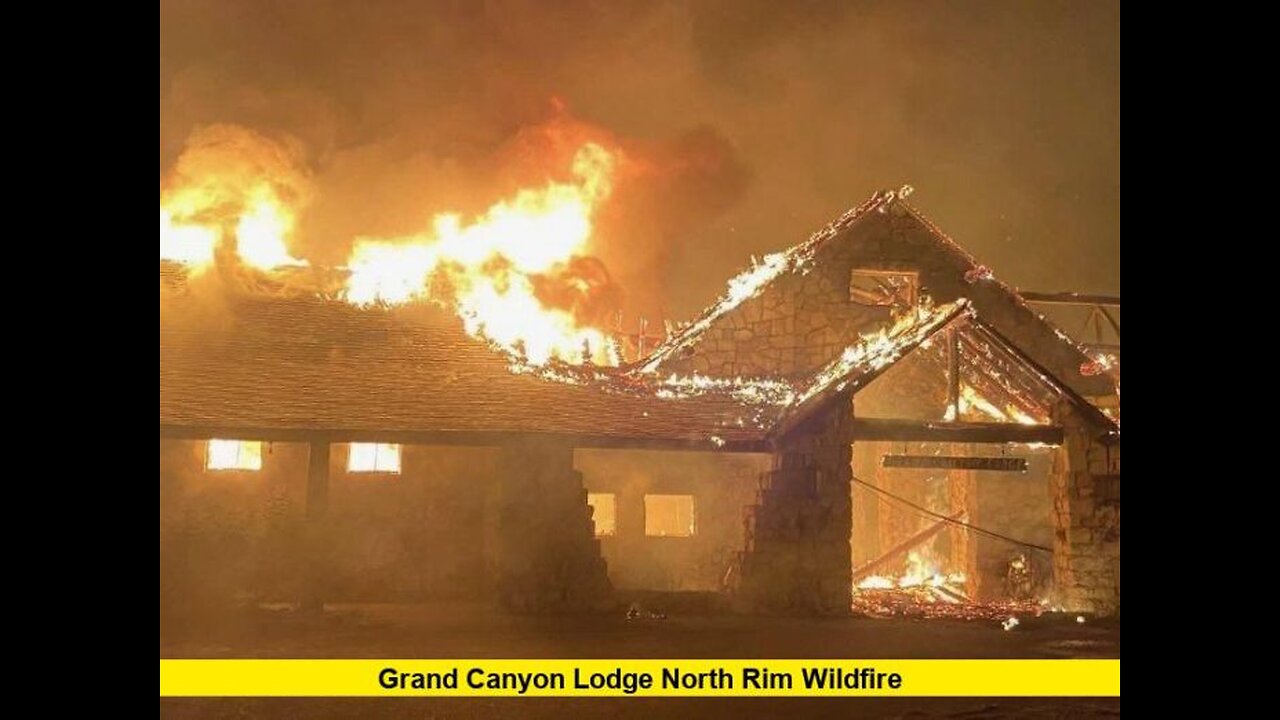 GRAND CANYON LODGE...NOW BURNED DOWN