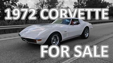 1972 CORVETTE FOR SALE BY COUNTY CORVETTE