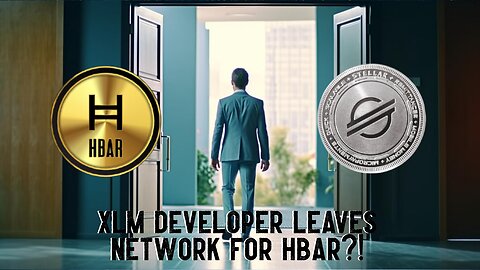 XLM Developer LEAVES Network For HBAR?!