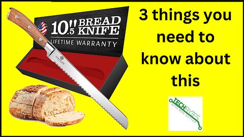 3 Things to know about the HAPPY PLACE Bread Knife