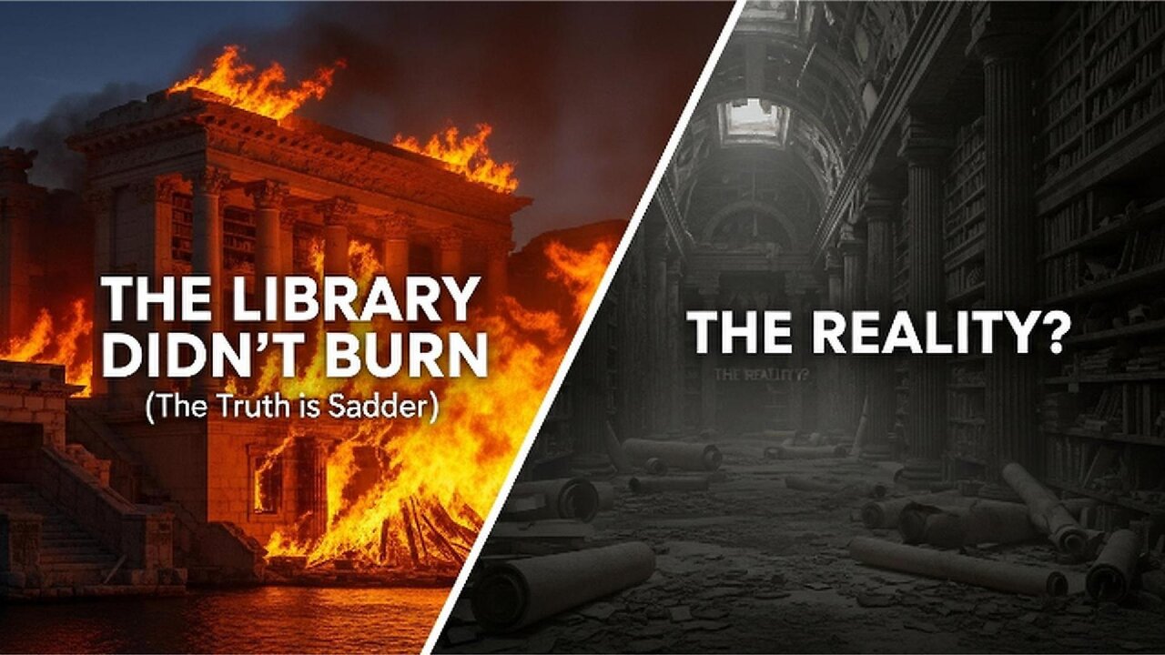 The Library of Alexandria: The Real Story (It Didn't Just Burn) | E66 | The Origin Pulse