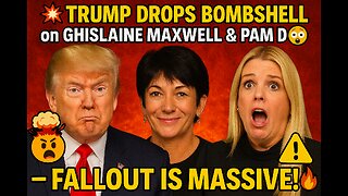💥 Trump Drops BOMBSHELL on Ghislaine Maxwell & Pam Bondi 😱 — Fallout Is Massive! 🔥⚠