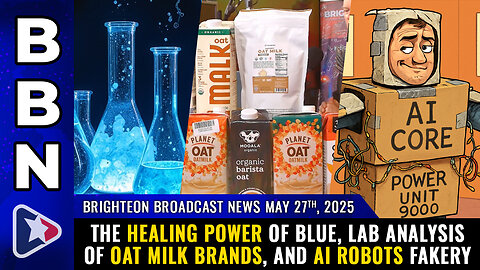 Healing power of BLUE MOLECULES, plus lab results for OAT MILK brands
