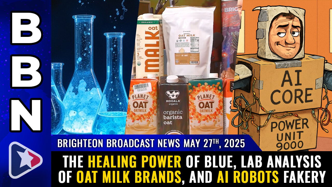 Healing power of BLUE MOLECULES, plus lab results for OAT MILK brands