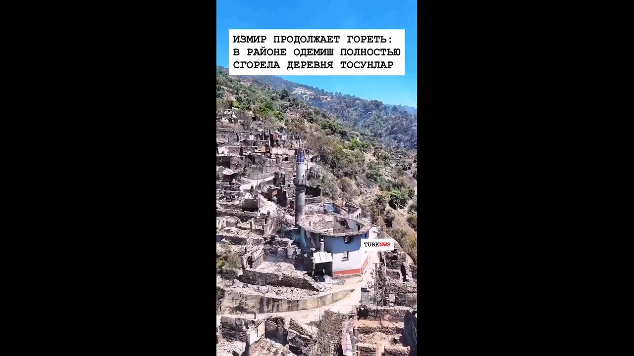 Пожарная катастрофа в Турции: тысячи возгораний за полгода. — 6 июля 2025 —