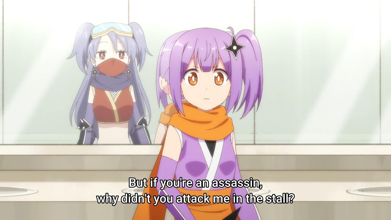 at least she was polite | A Ninja and an Assassin Living Together