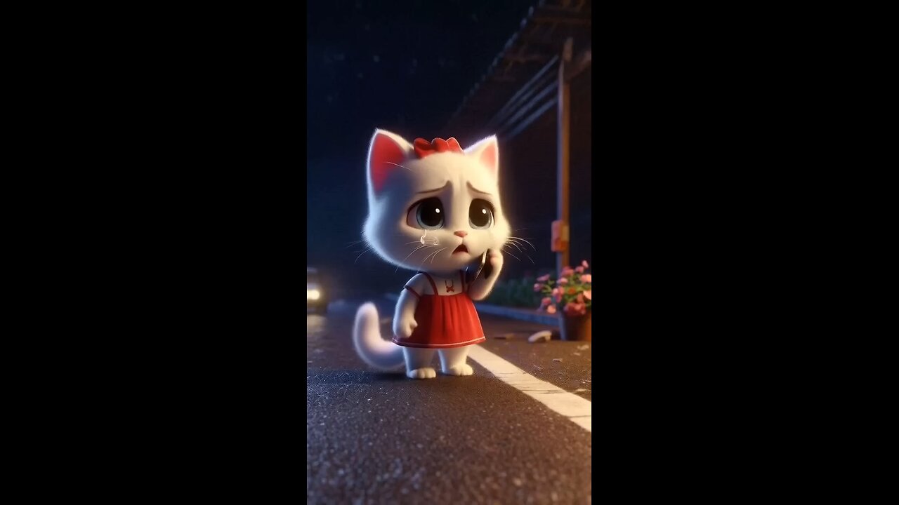 cute cat is hospitalized after car crash so little kitten is worried #cat #cutecat #catlover