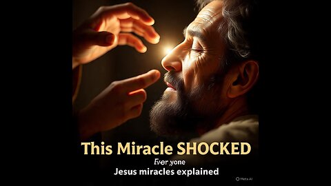 Why Did Jesus Perform Miracles? | Bible Story of Jesus’ Miracles| bible animated story