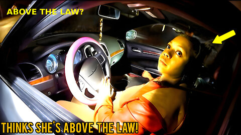 THINKS SHE'S ABOVE THE LAW! (Instant Karma)