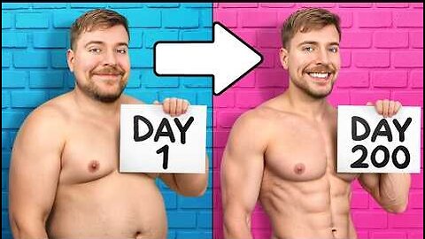 "Fat to Fit in 200 Days 🔥 | The Most INSANE Transformation Ever!"