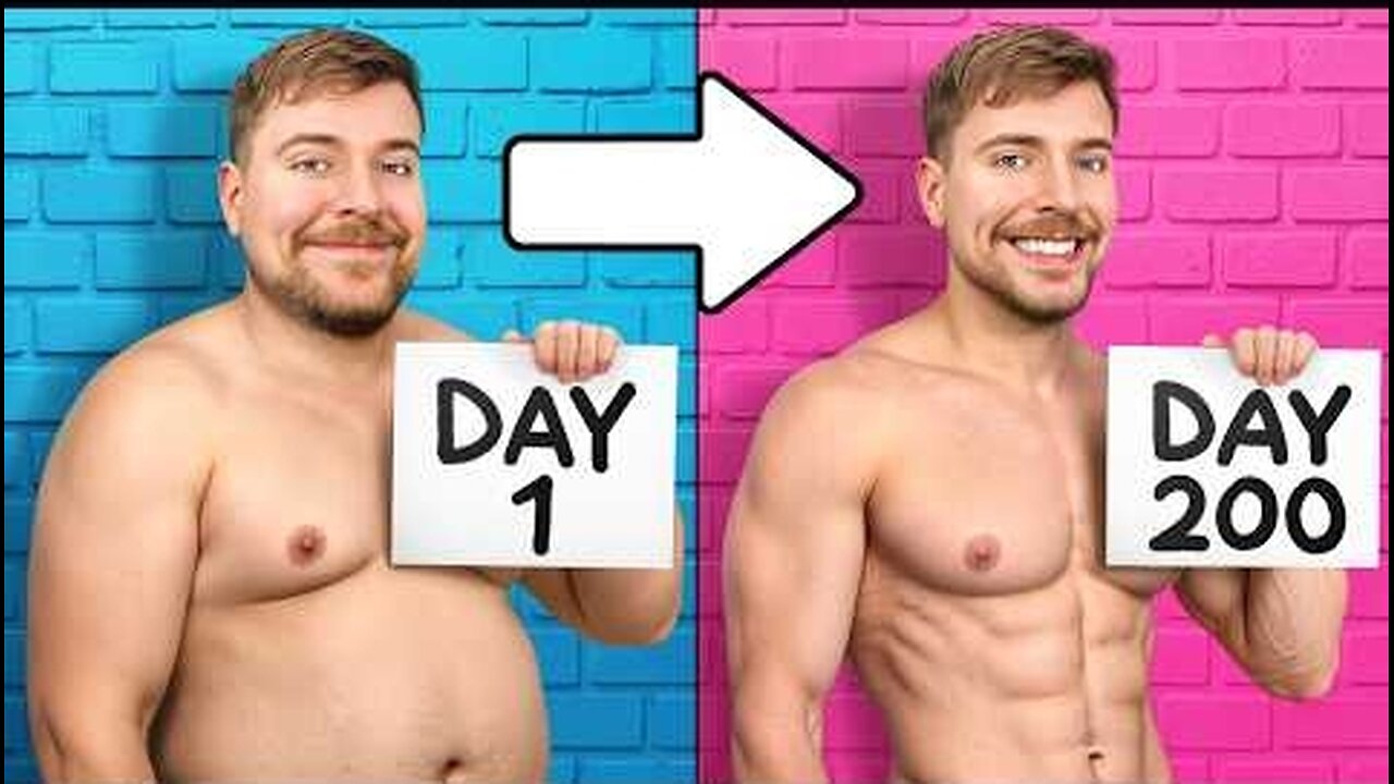 "Fat to Fit in 200 Days 🔥 | The Most INSANE Transformation Ever!"