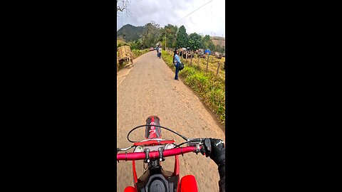 walking around the countryside