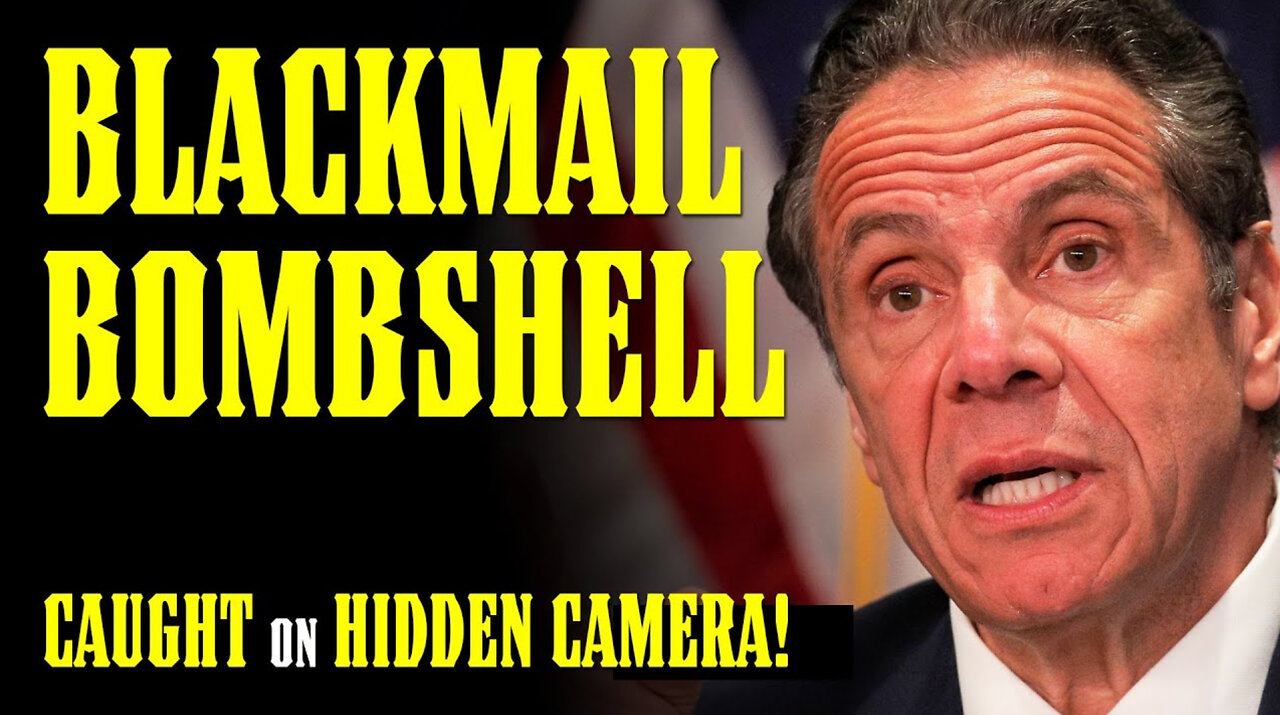 ANDREW CUOMO BLACKMAIL CAUGHT ON HIDDEN CAMERA!!